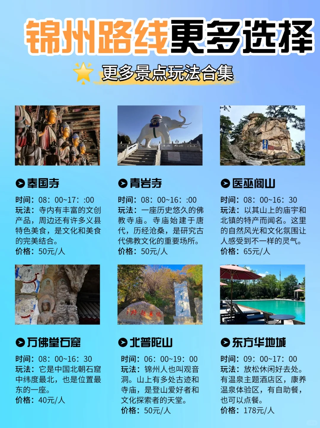 来锦州不知道怎么玩❓这一篇攻略就够了‼️