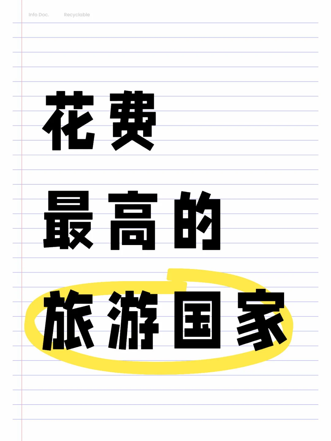 说说“你去过花费最高的旅游国家”