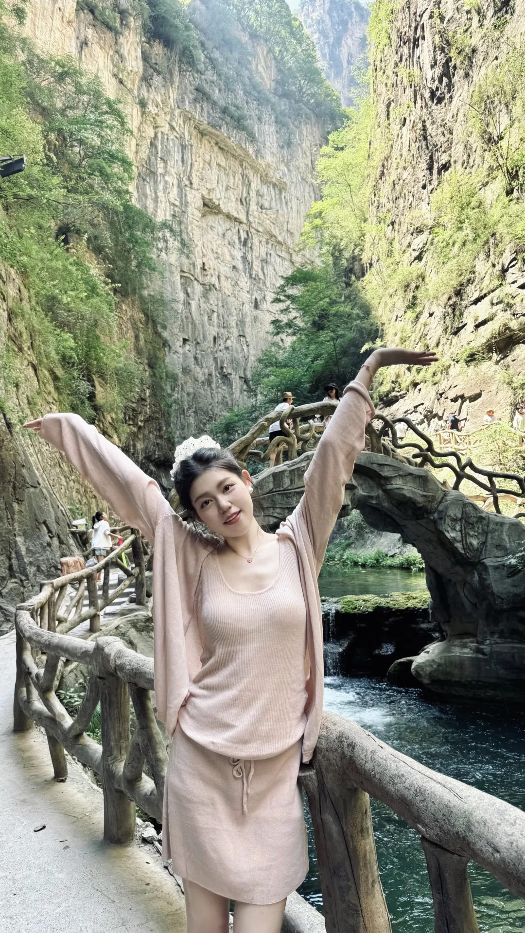 八泉峡⛰️A票路线‼️