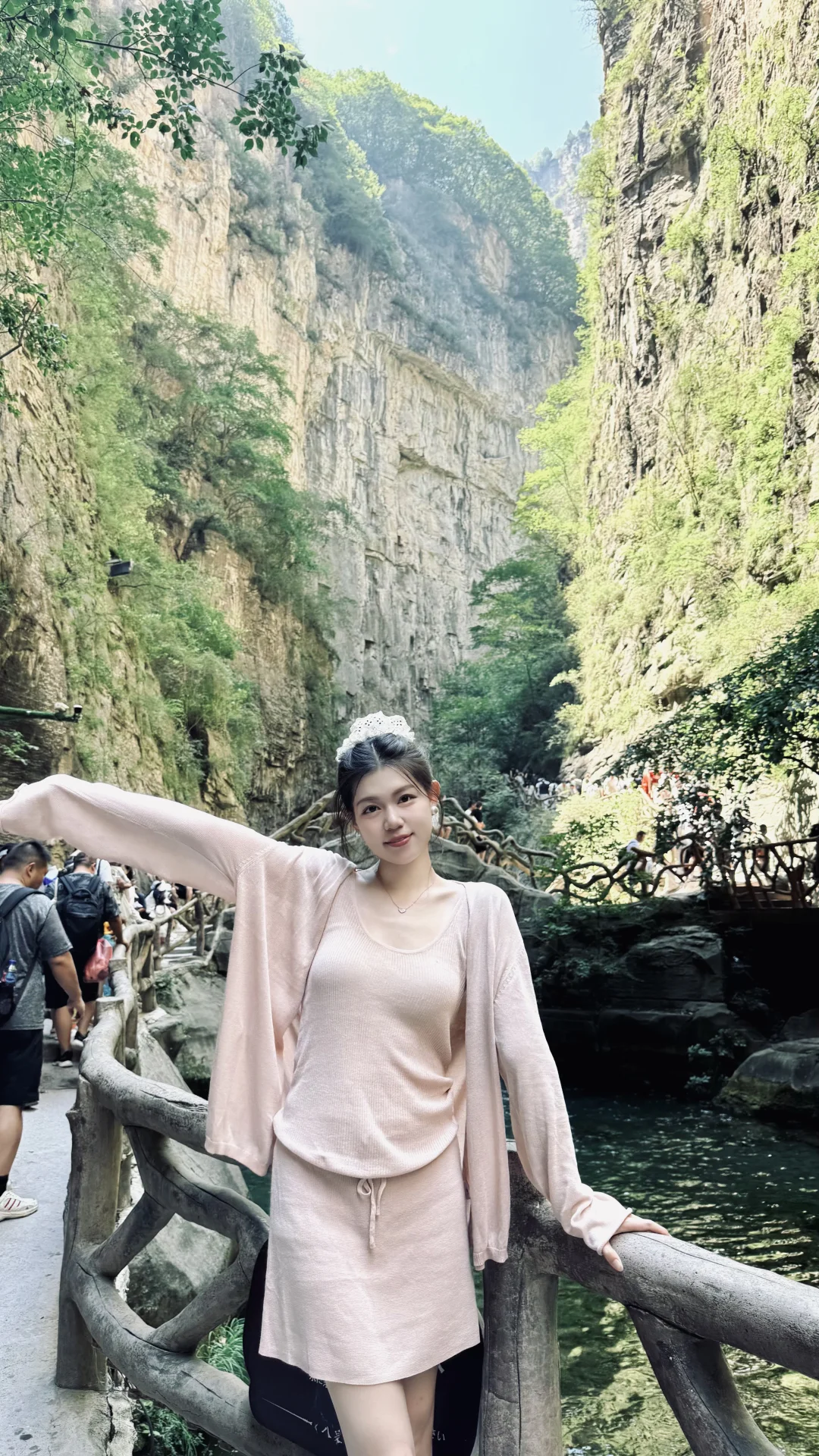 八泉峡⛰️A票路线‼️
