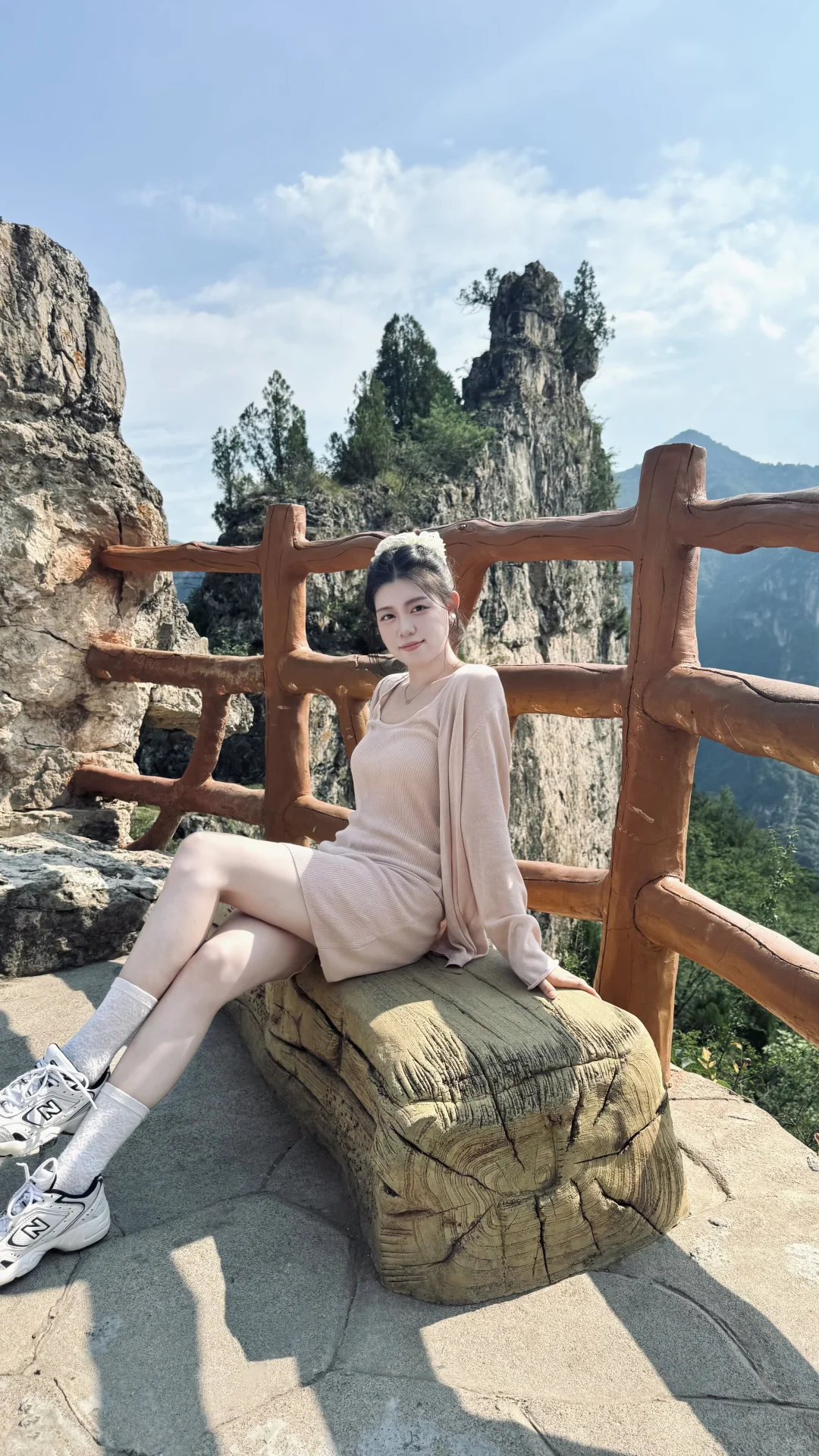 八泉峡⛰️A票路线‼️