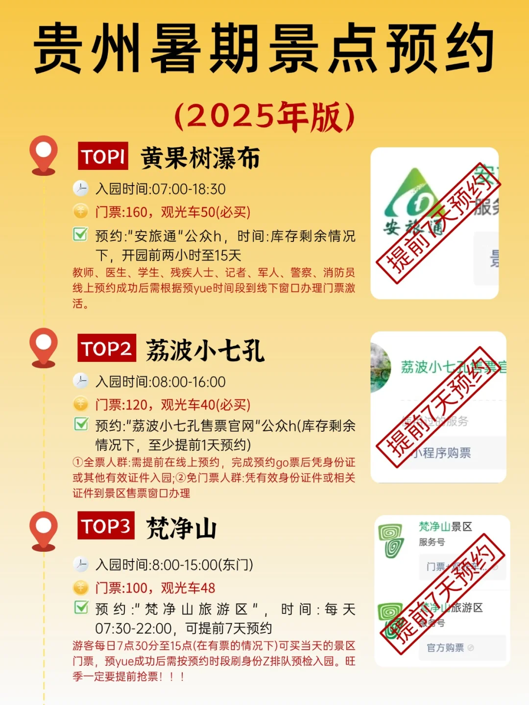 🔥贵州暑假生存法则：不预约=白跑！血泪