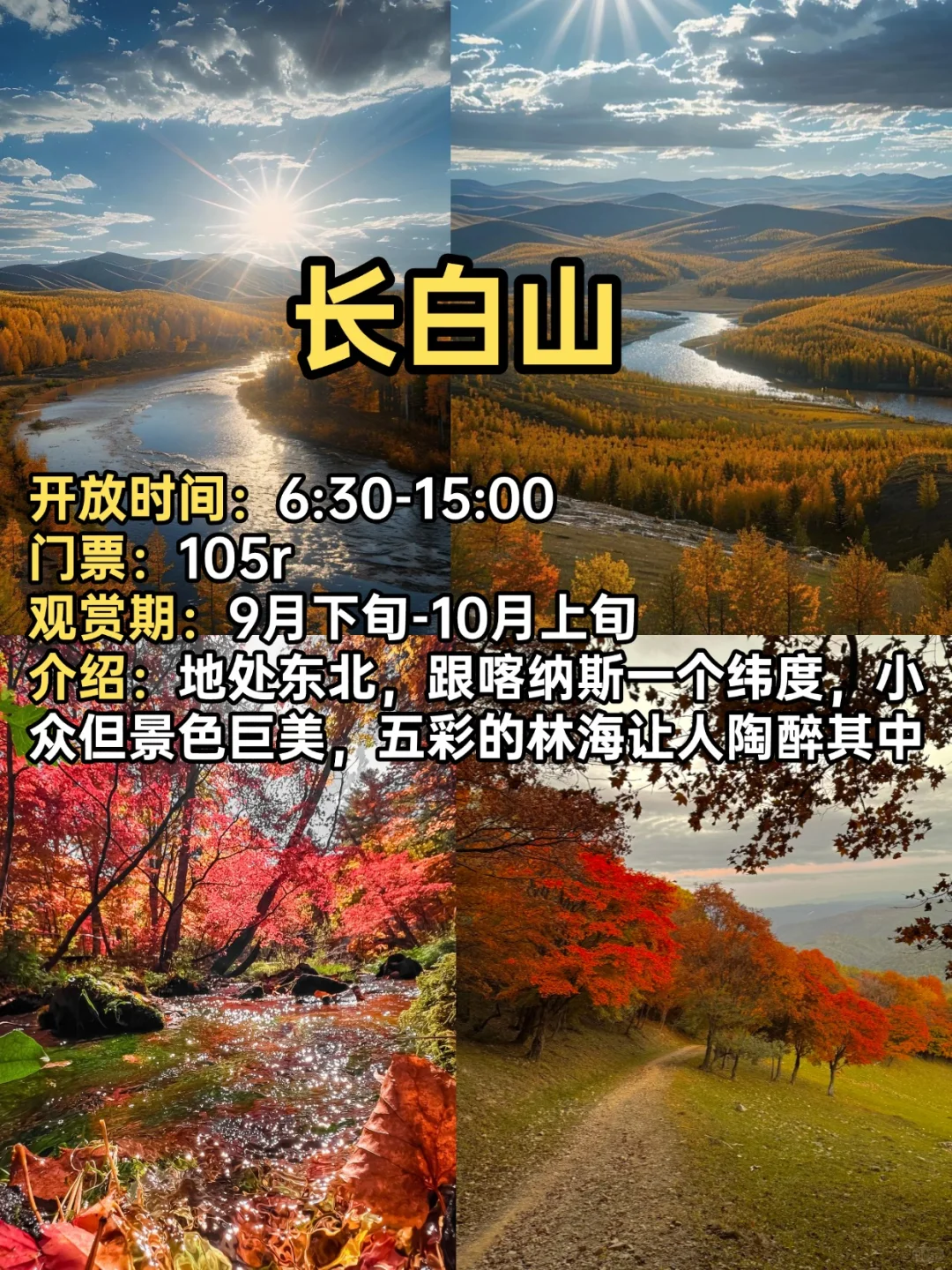 2025赏秋小众宝藏地合集！迎接国内最美秋天
