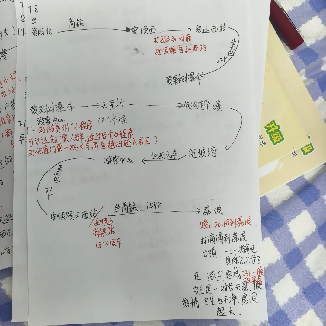 贵州五日游，真实攻略
