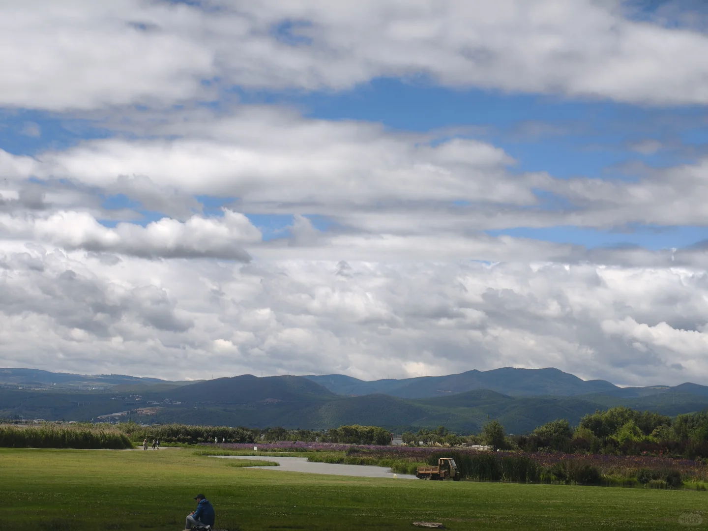 在美泉村候鸟湾看到像画一样的风景⛰️