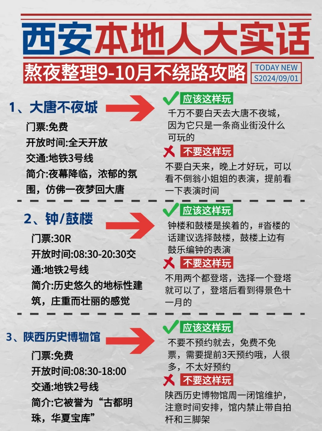 西安游玩攻略 送给9月去玩的姐妹真详细
