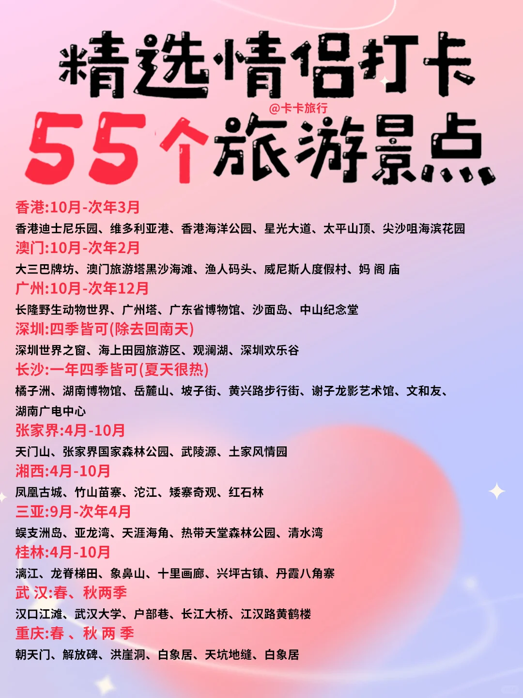 💑情侣必去！这些浪漫旅行地让你们的爱情升