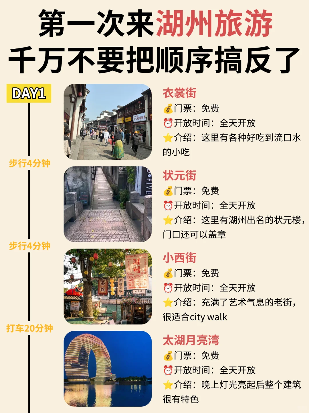 干货！湖州3天行程，看这篇就够了✅