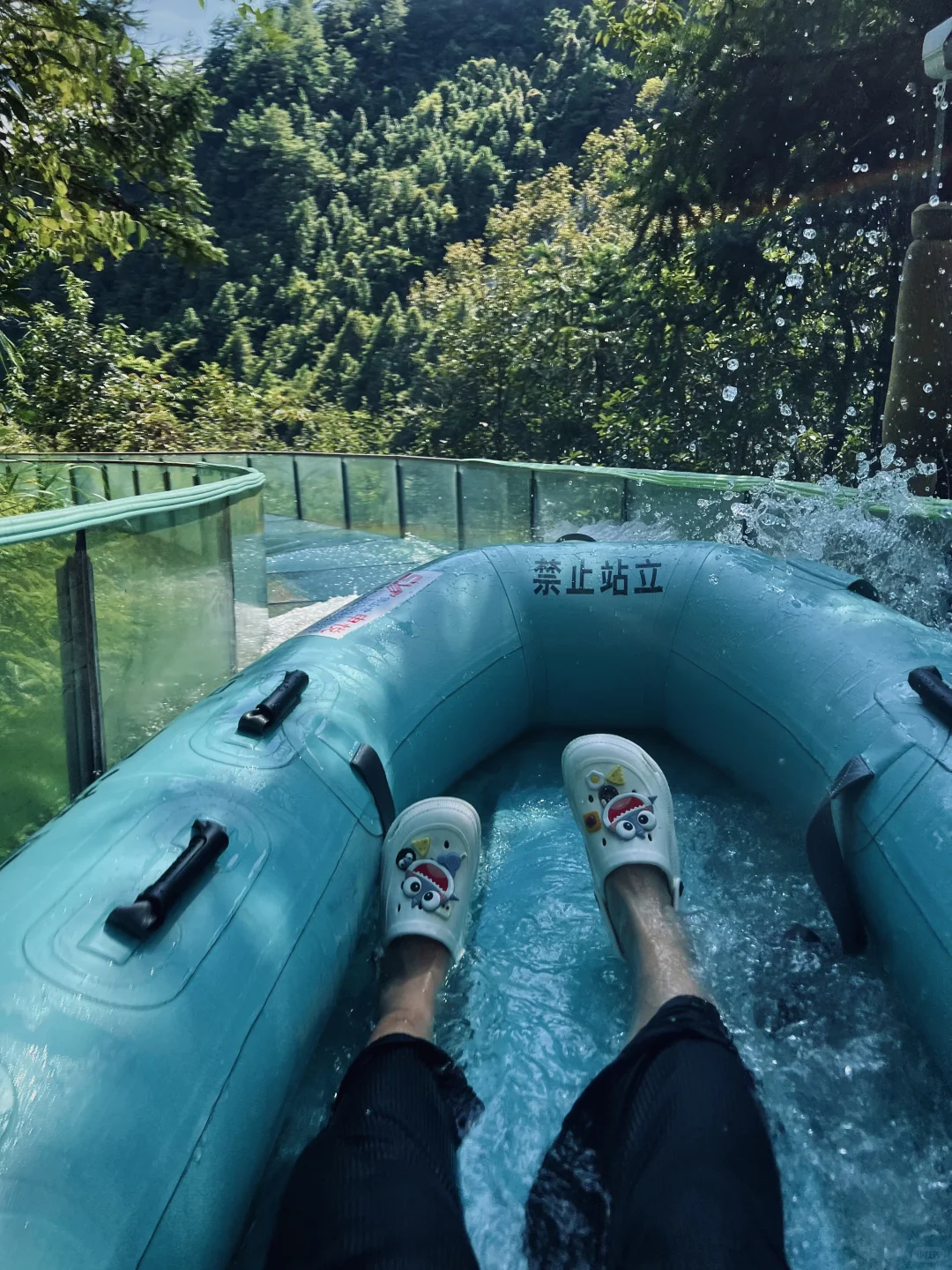 📍杭州周边漂流天花板！矿泉水级双漂爽玩