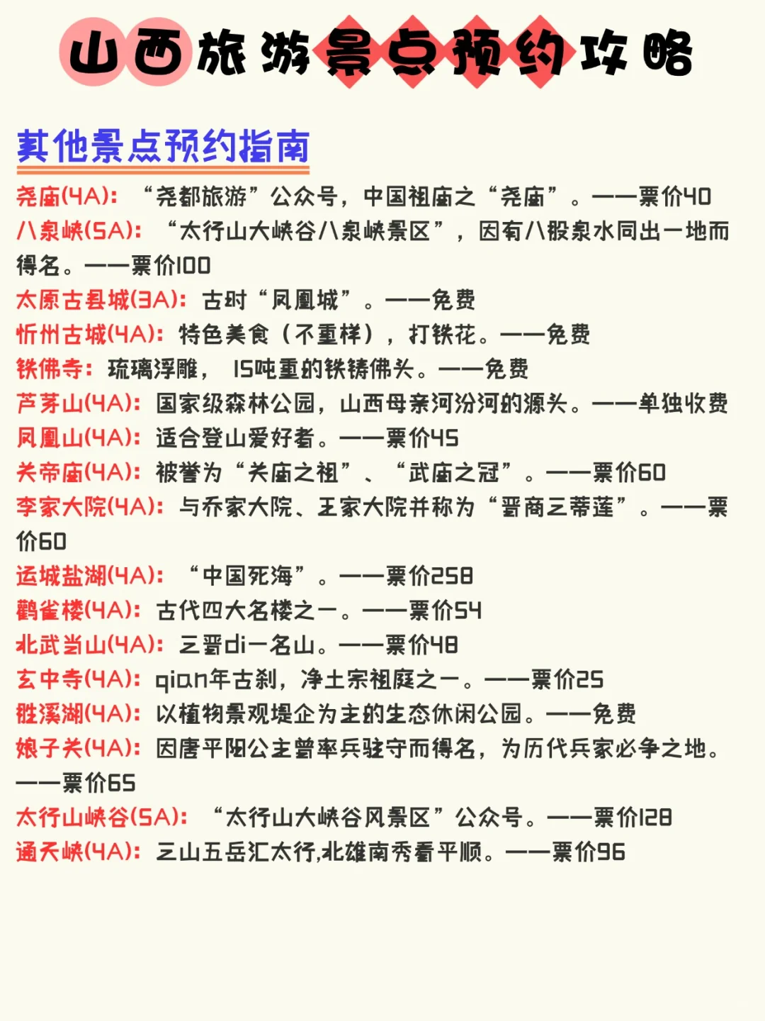 山西全域攻略｜11地市深度游不走回头路！