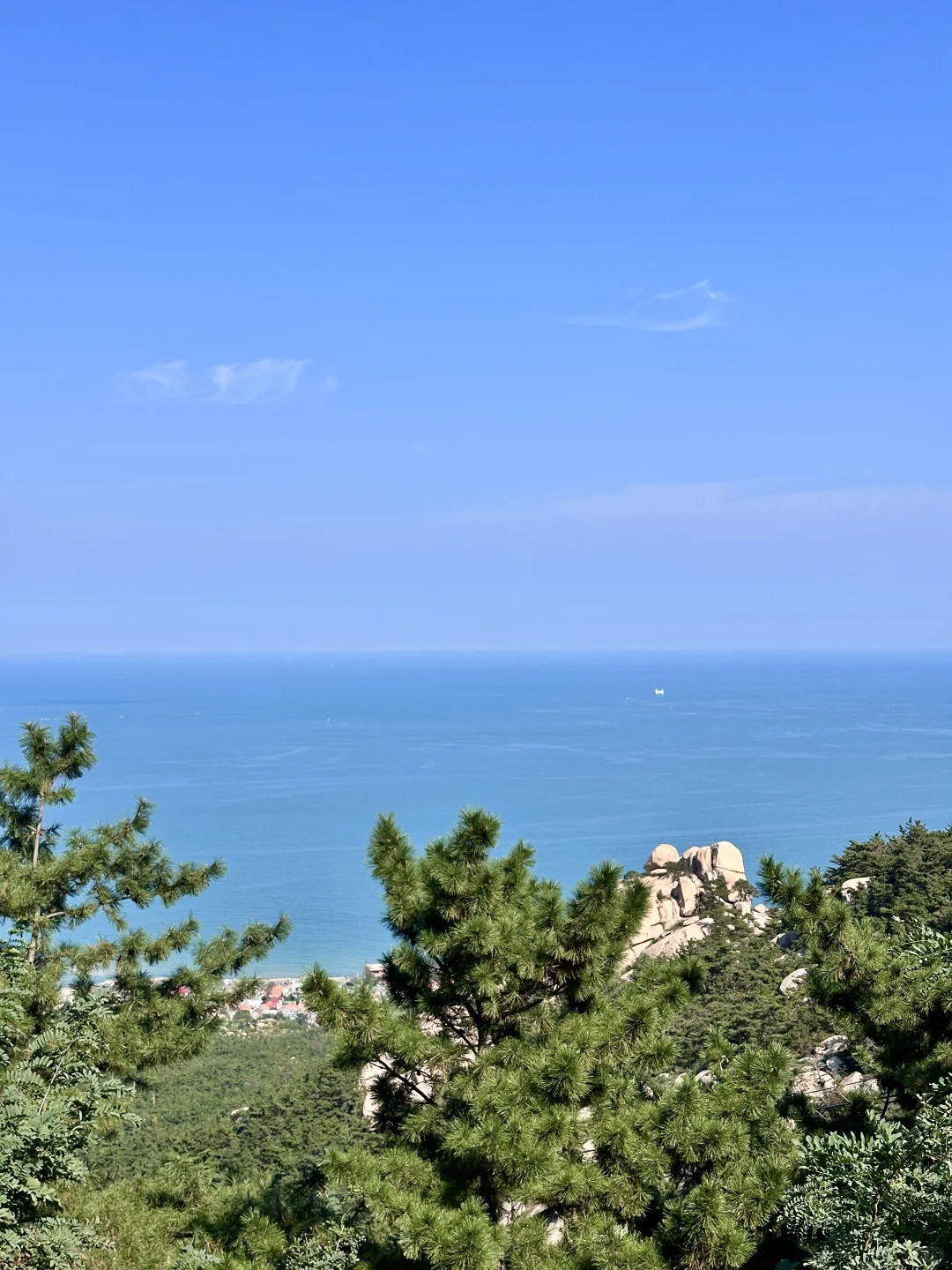 青岛崂山！一半是山⛰️一半是海🌊美到窒息