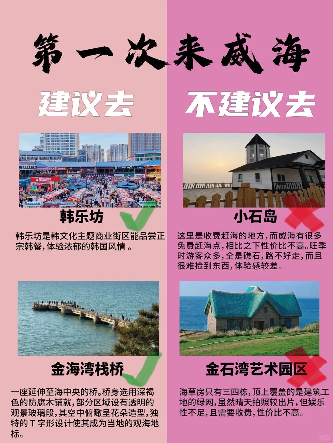 威海旅游的真实感受