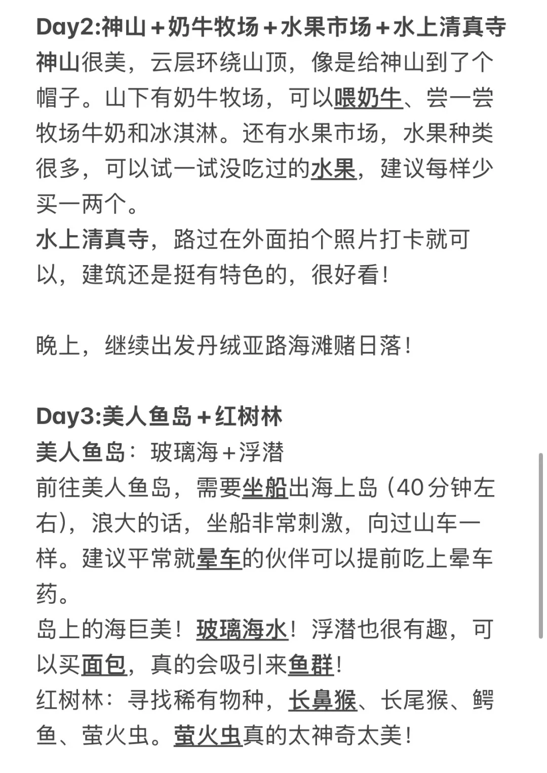 马来西亚，超级chill版攻略！pyq赞爆了！