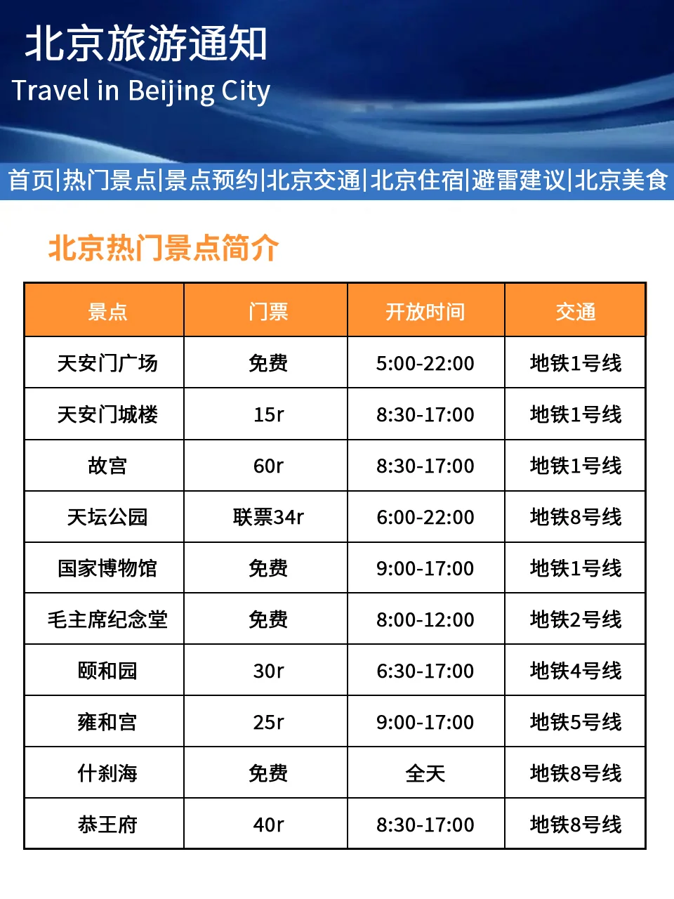 北京刚发布的9-10月旅游通知！幸好看到了