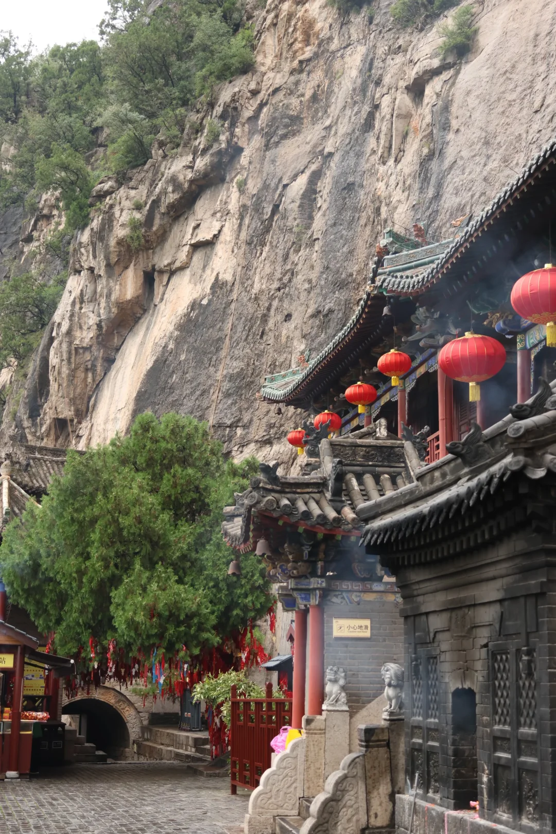 河北邯郸🏜️娲皇宫 | 悬崖峭壁上的“活楼”