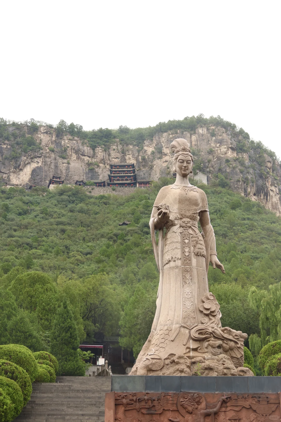 河北邯郸🏜️娲皇宫 | 悬崖峭壁上的“活楼”