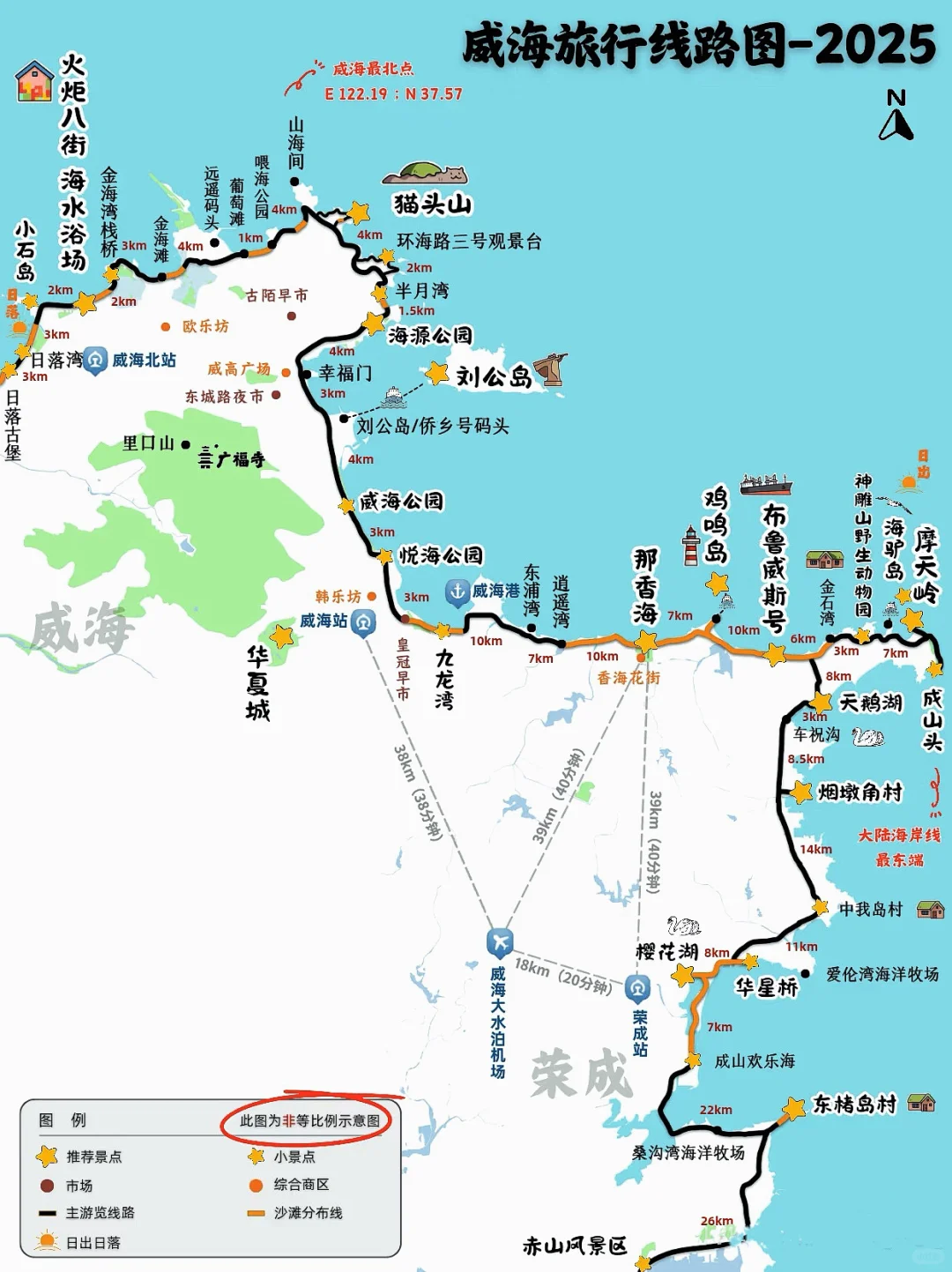 亲子旅行 | 威海超详细遛娃攻略🌊🦀️🏖️