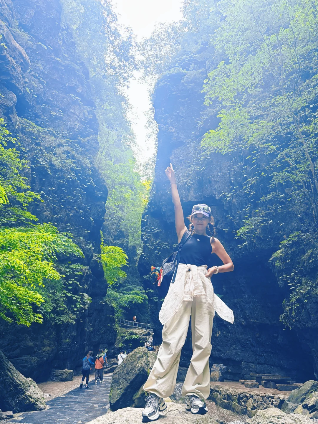 河北保定丨10亿年前地质景观，22℃清凉夏天