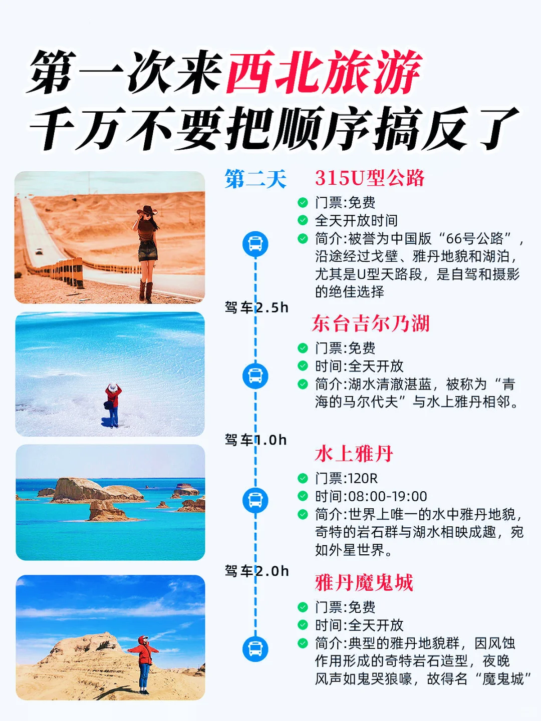 📍大西北旅行攻略｜带你感受五彩斑斓的世界