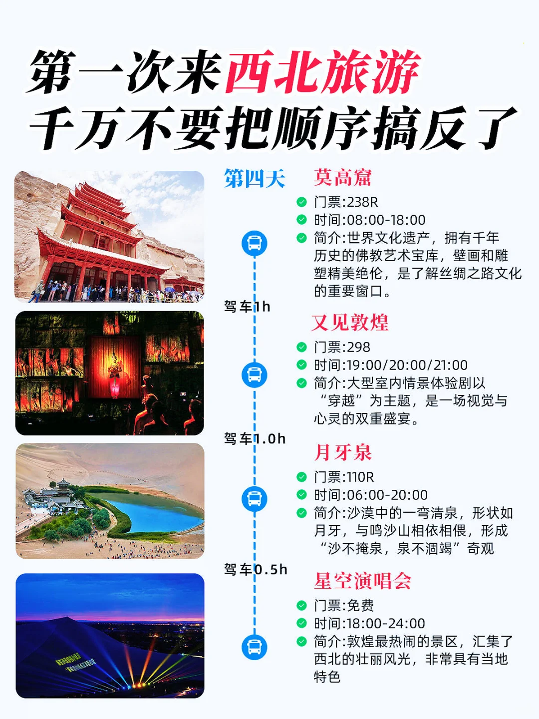 📍大西北旅行攻略｜带你感受五彩斑斓的世界