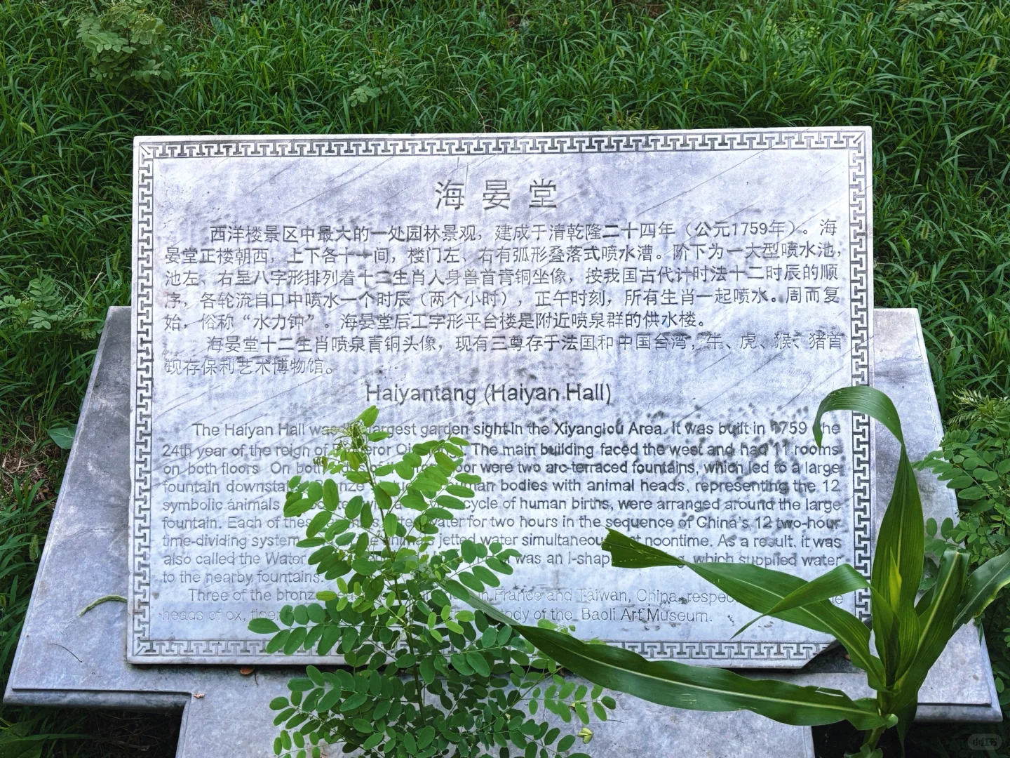 千疮百孔的圆明园