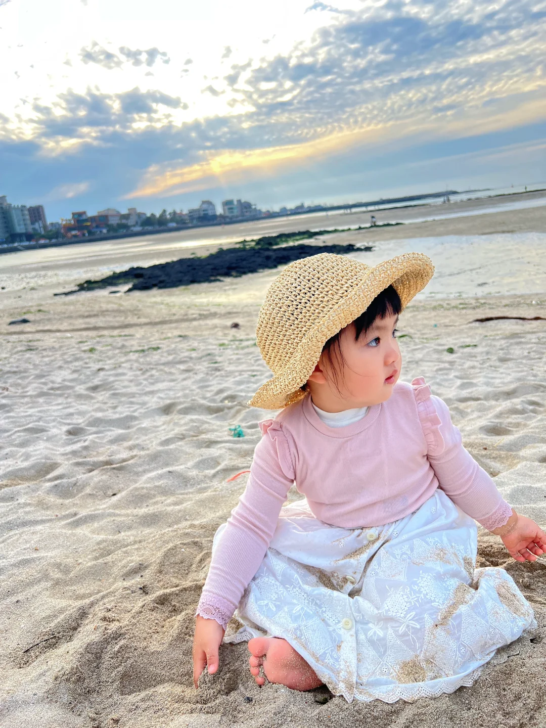 🌊 2岁女儿的第一次出国游，献给了济州岛！