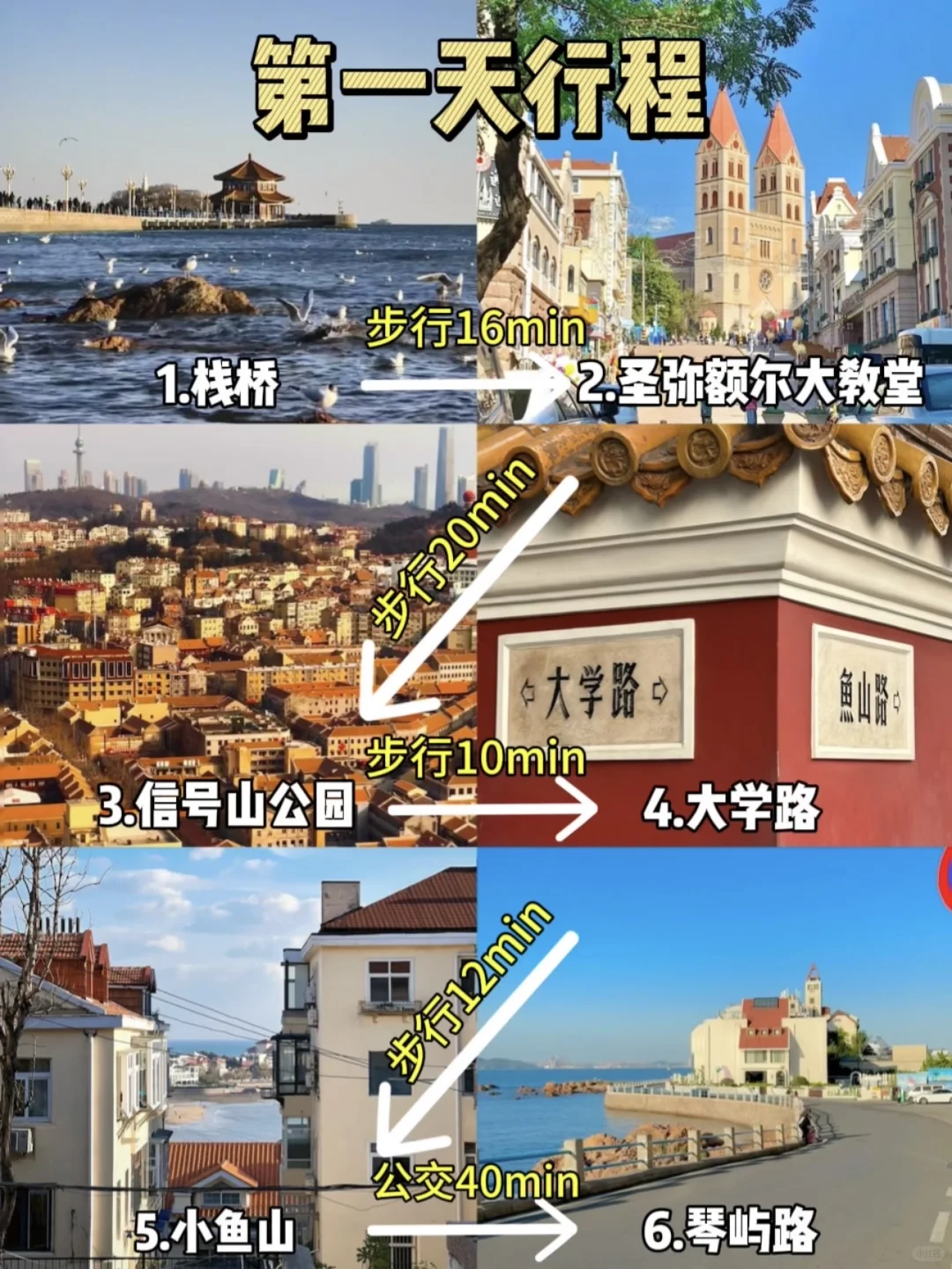 确定了！9.1去青岛！详细版攻略做好了。。。