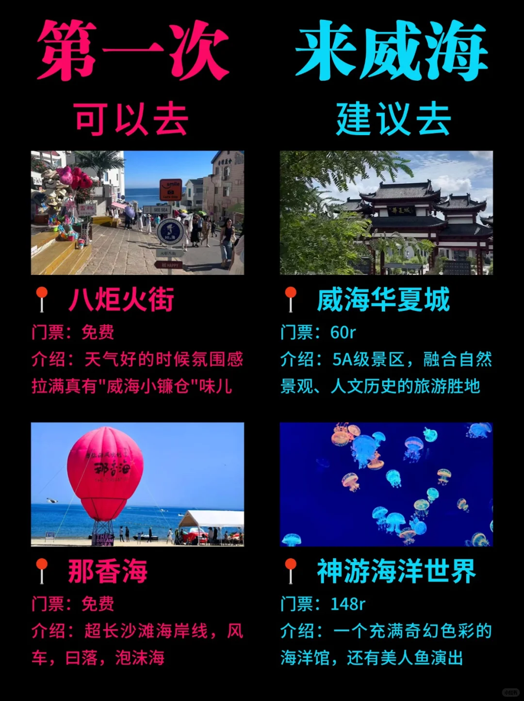威海这些地方真没必要去....大概率踩坑