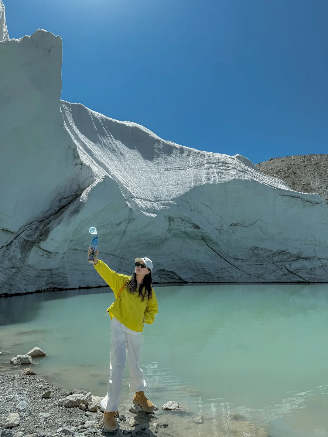 触摸亿万年的寒冷❄️慕士塔格峰4号冰川