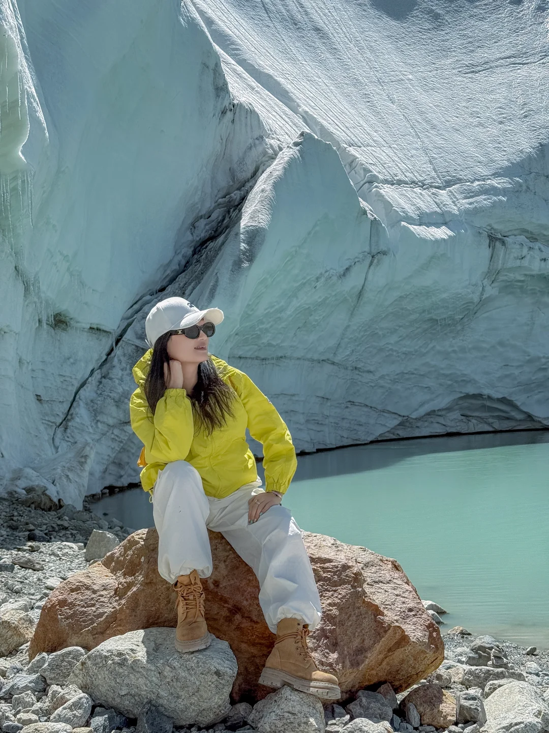 触摸亿万年的寒冷❄️慕士塔格峰4号冰川