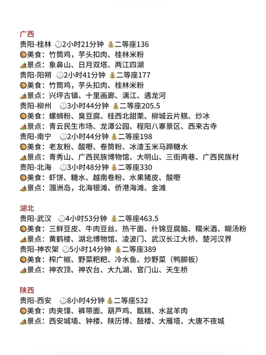 大胆一点，马上就出发（🚄贵阳高铁版）