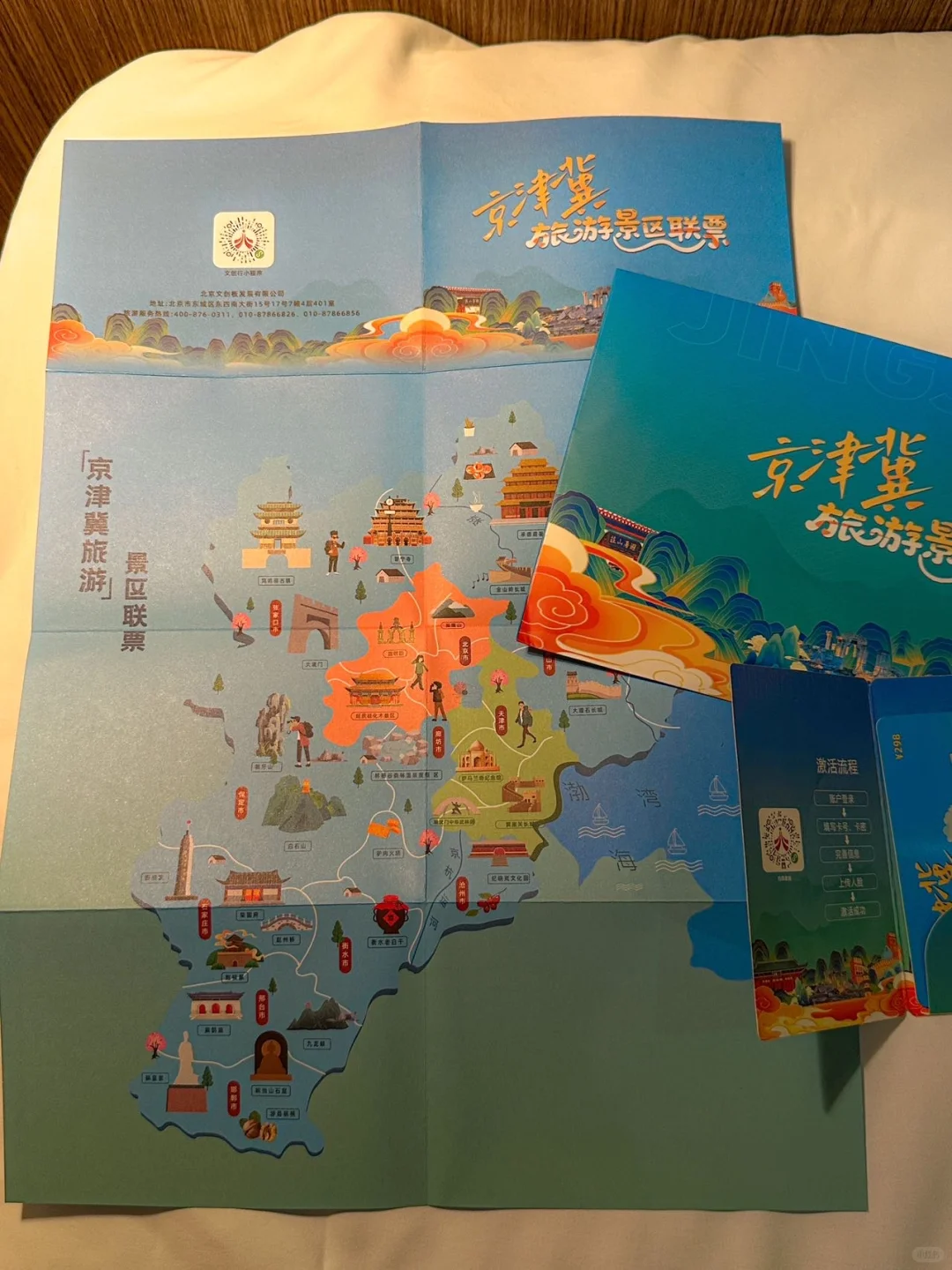卧！！！是京津冀旅游景区联票！！