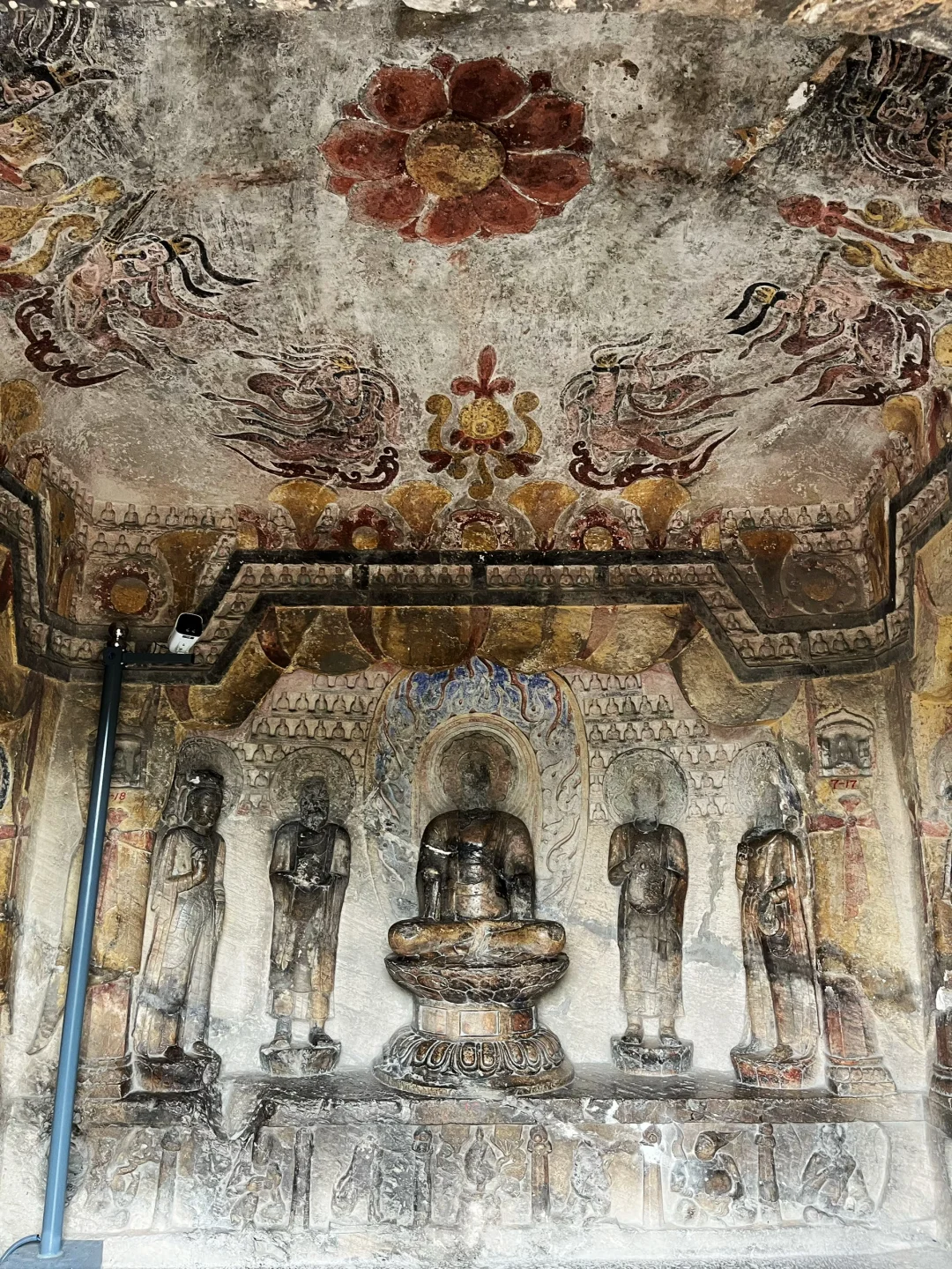 邯郸旅行：南响堂山石窟，飞天壁画精美绝伦！