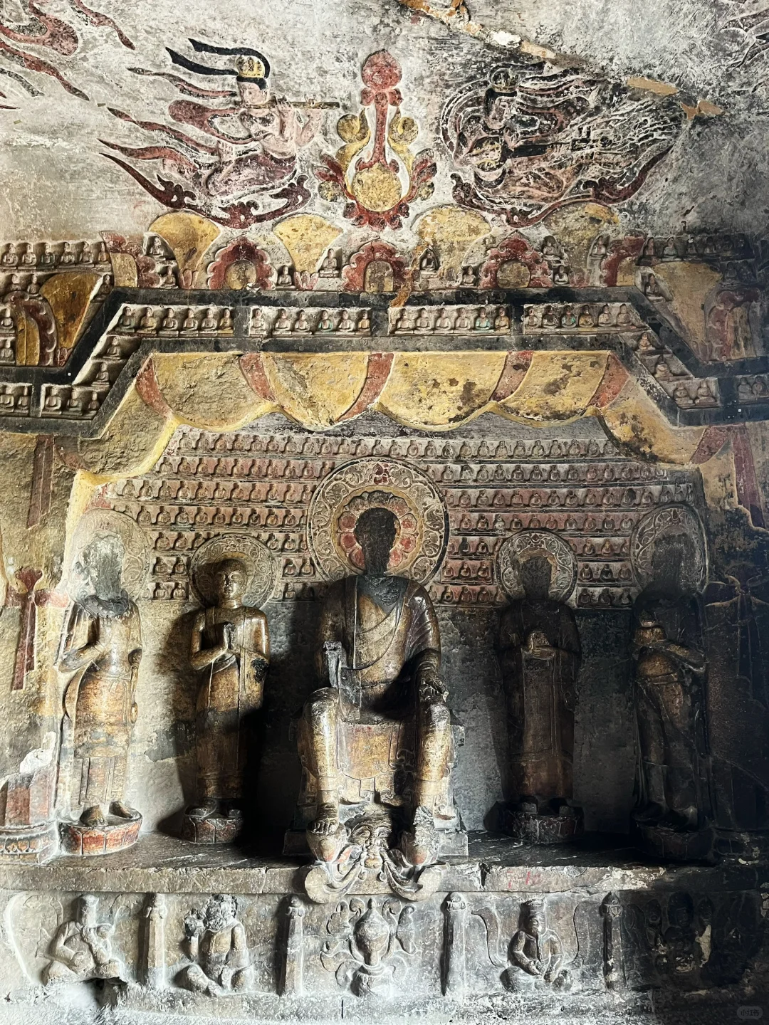 邯郸旅行：南响堂山石窟，飞天壁画精美绝伦！