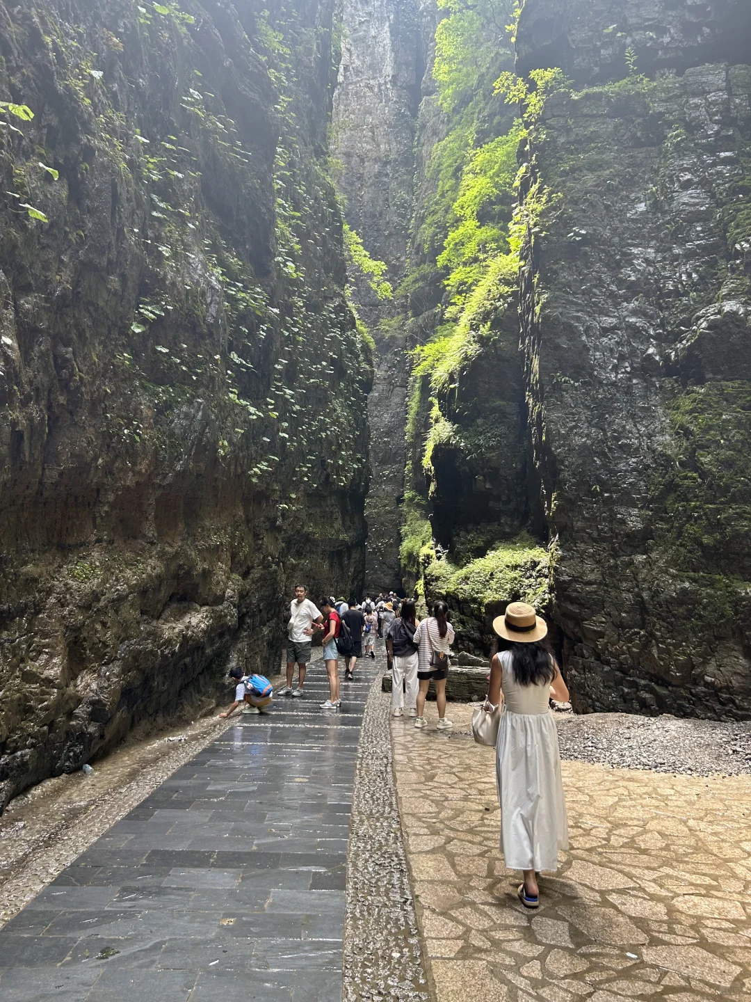 廊坊出发百里峡游玩过程，大家可参考