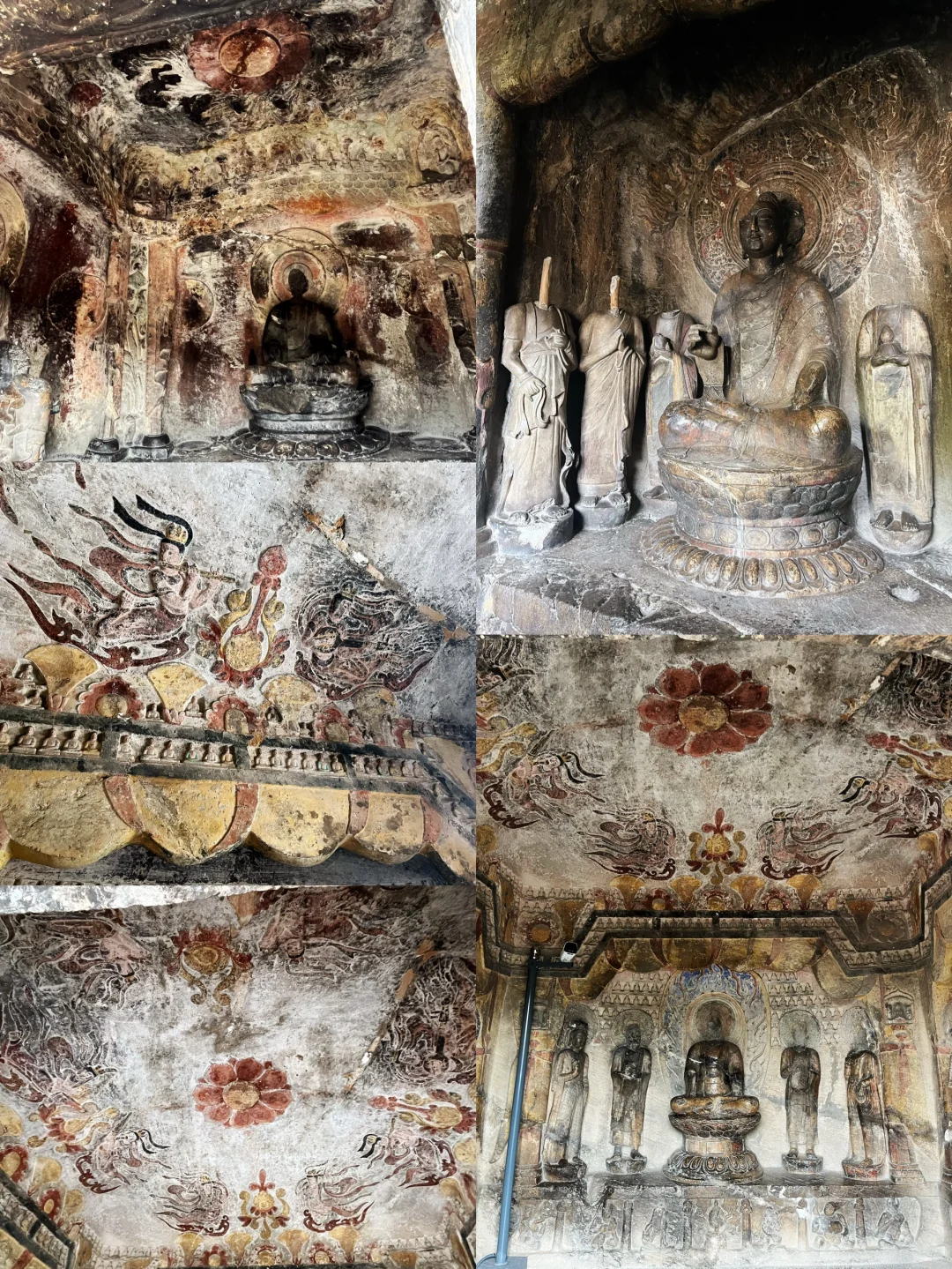 邯郸旅行：南响堂山石窟，飞天壁画精美绝伦！