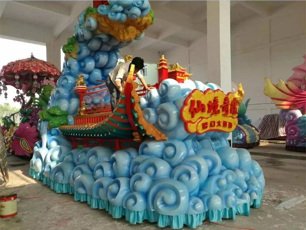景区电动观光车_卡通萌宠造型车