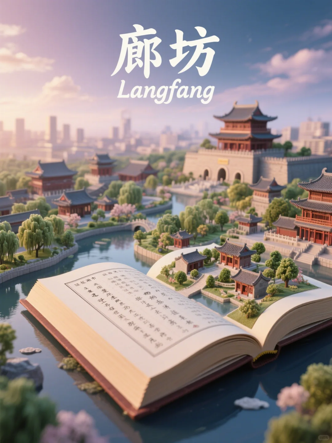 发现宝藏！古书里的河北城市微缩模型📌