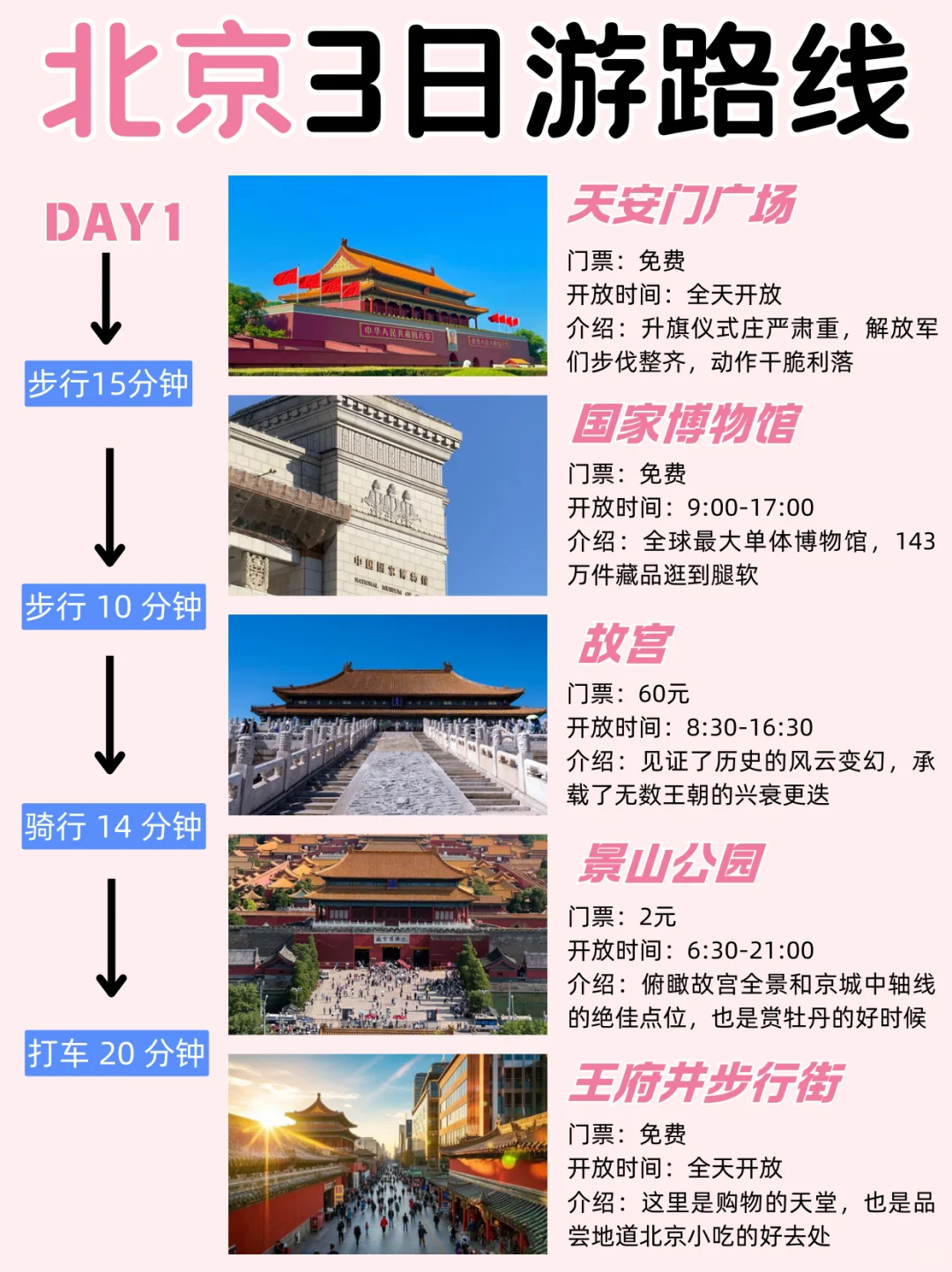 北京景点排行榜‼️这些景点真的美疯了！