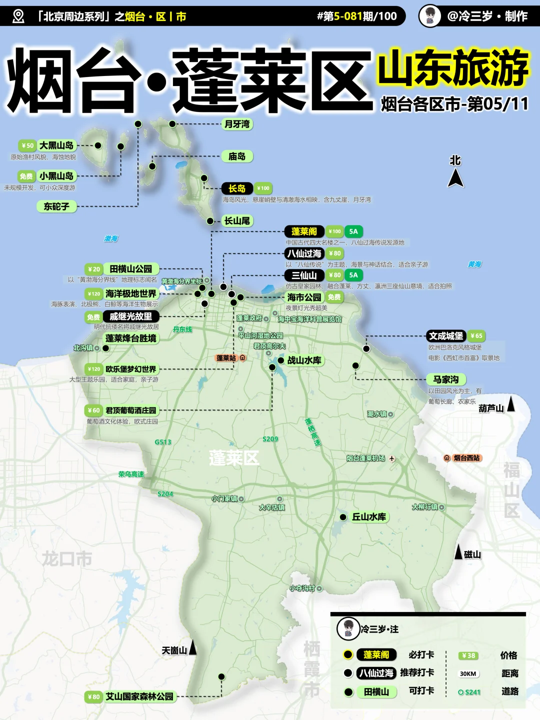 国庆烟台旅游攻略,如何避开人海!