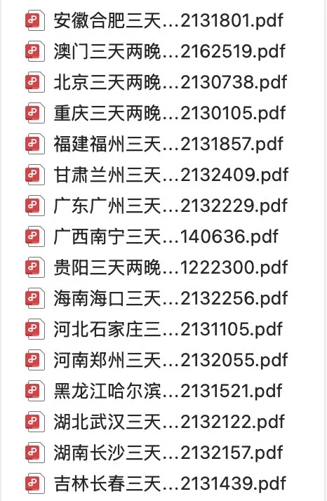中国34省级行政区实用旅行攻略