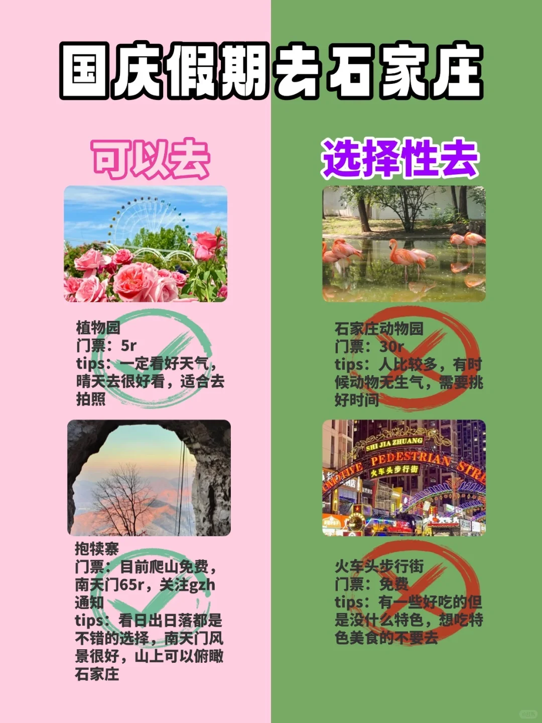 国庆来石家庄,这些地方可以去!