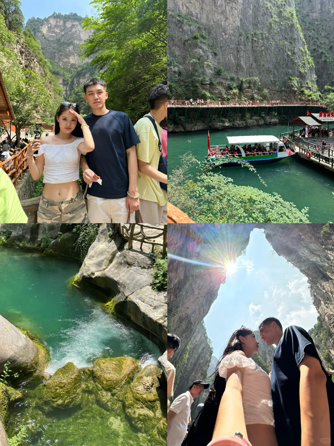 山西小九寨！！！太值了！！绝美！！！！！！