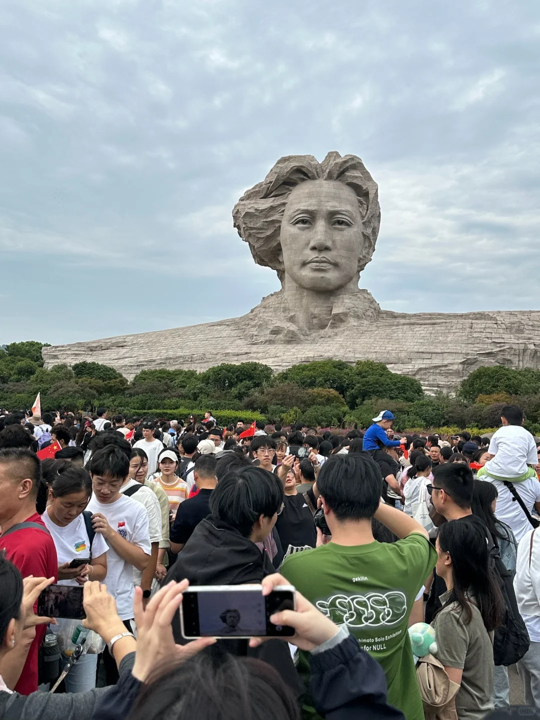 10.3橘子洲现状！！！！没来长沙的劝退了🥵🥵🥵