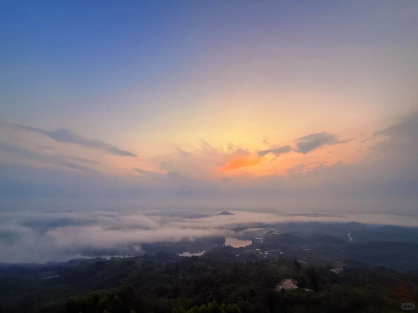 山岔湾追日出失败记🌄