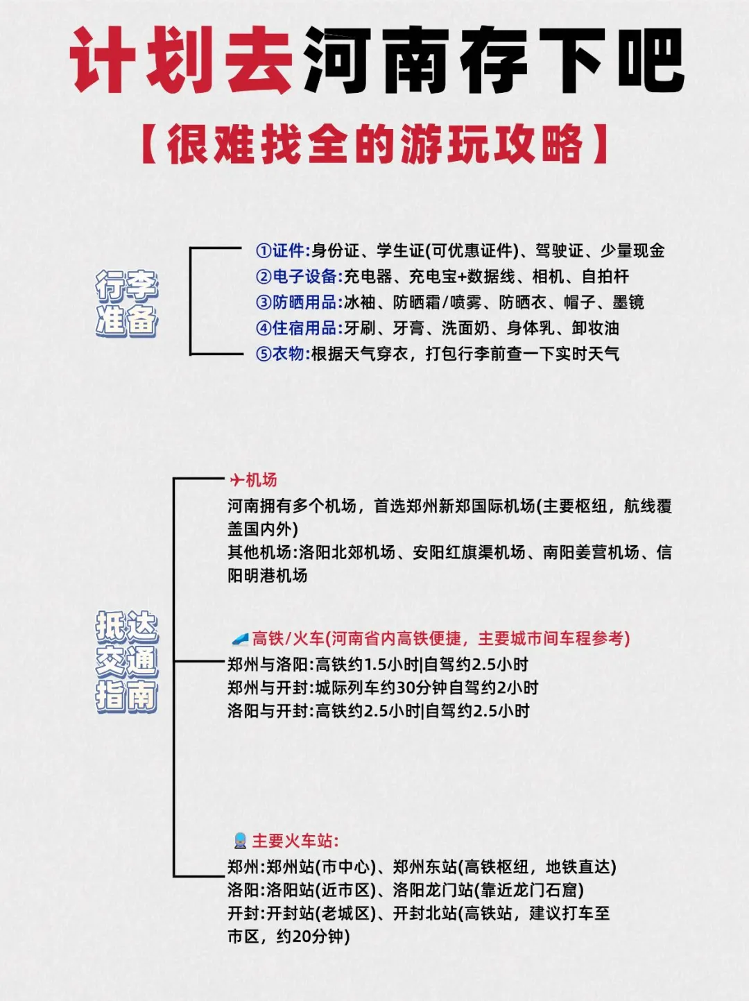 9月来河南的姐妹，本地人教你怎么玩✅