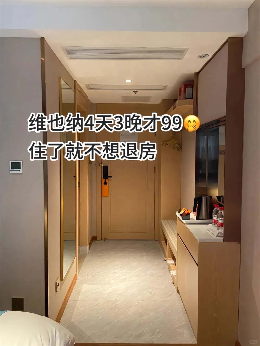 🔥住维也纳酒店上瘾了！4天3晚仅99，现在就教