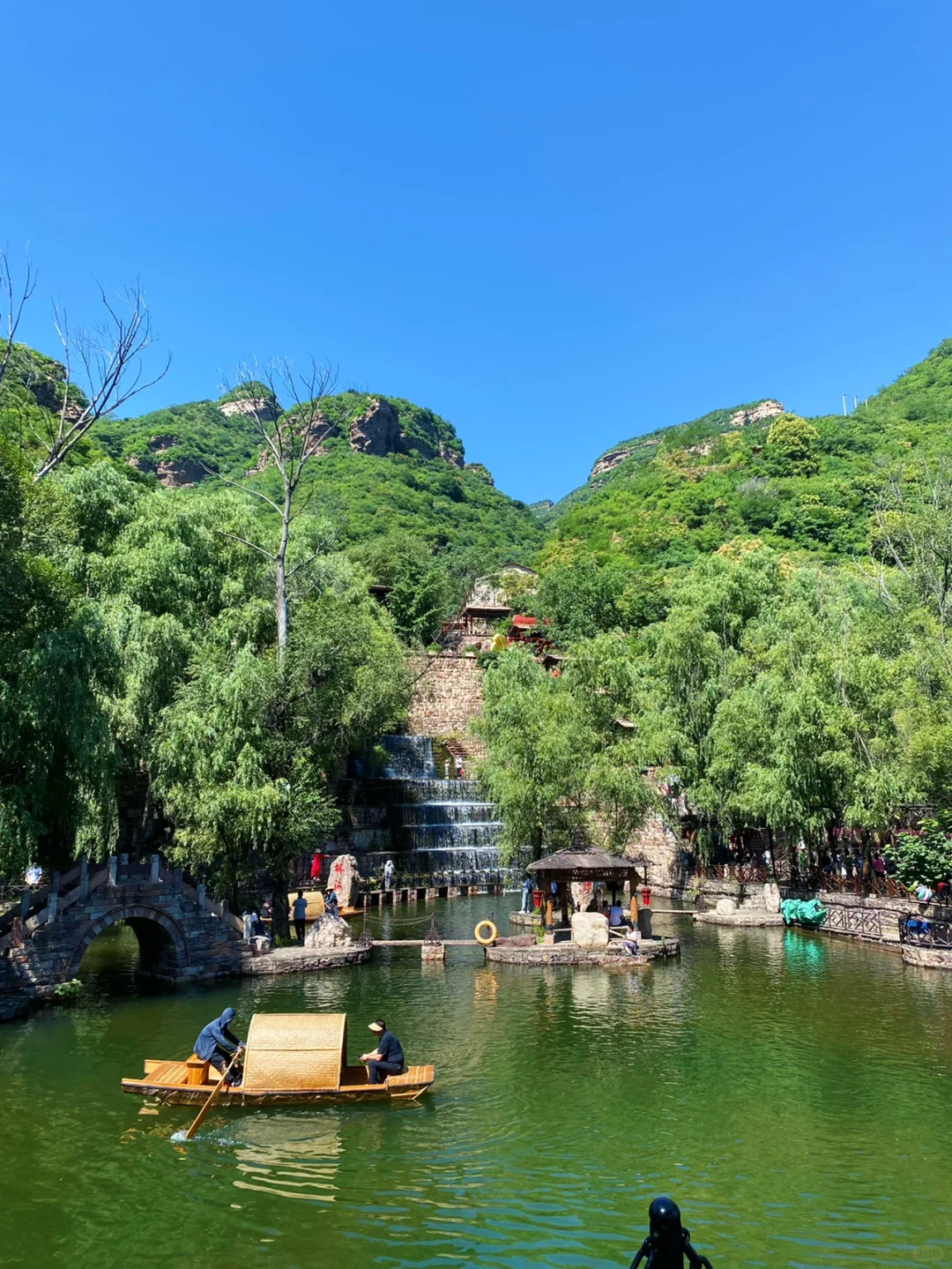 武安十六沟/很火的瀑布拍照📷