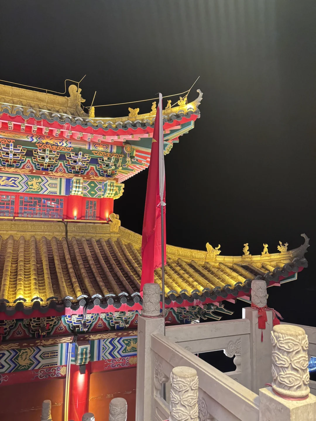 夜爬古武当山