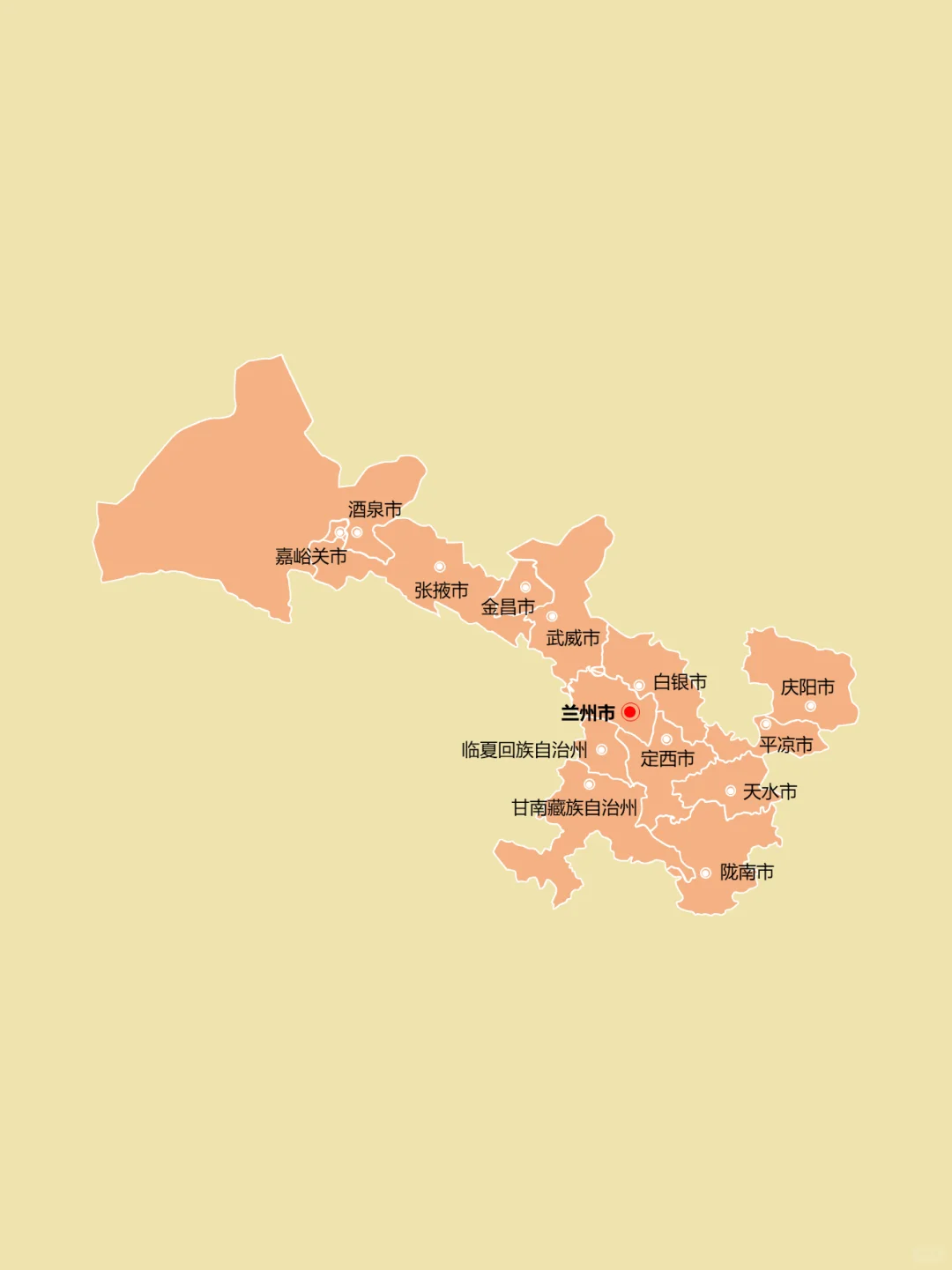2025甘肃旅游攻略｜附送甘肃旅行打卡地图